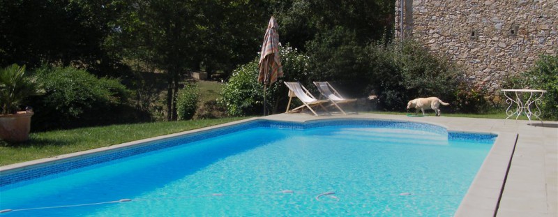 Piscine des chambres d'hôtes